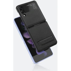 Wholesale Nillkin Qin Vegan Leather Samsung Galaxy Z Flip 4 gold - NLK921 - {ean13} - Hurt
