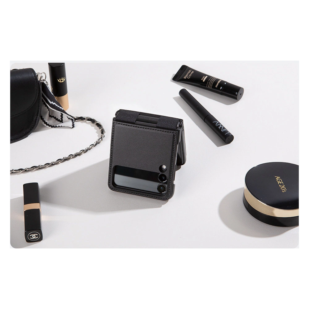 Hurtownia GSM - Case Nillkin Qin Vegan Leder Samsung Galaxy Z Flip 4 gold - NLK921 - {ean13} - Hurt