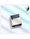 Wholesale Nillkin Qin Vegan Leather Samsung Galaxy Z Flip 4 gold - NLK921 - {ean13} - Hurt