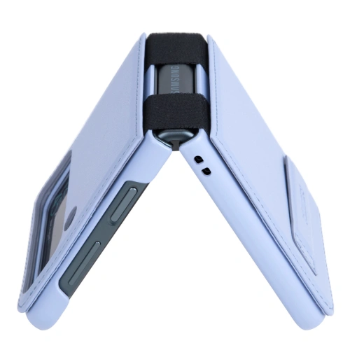 Etui Nillkin Qin Vegan Leather Samsung Galaxy Z Flip 4 fioletowe