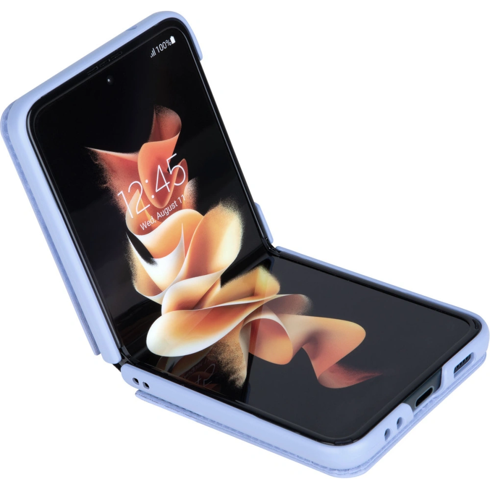 Hurtownia GSM - Etui Nillkin Qin Vegan Leather Samsung Galaxy Z Flip 4 fialové - NLK922 - {ean13} - Hurt