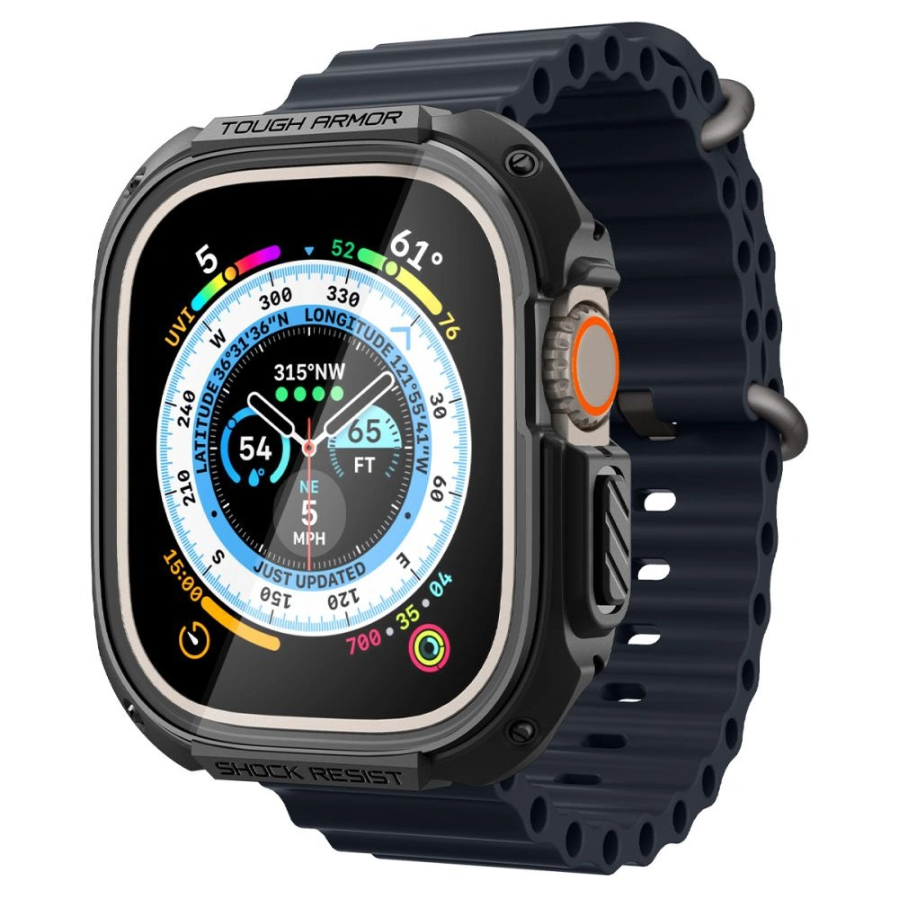 Wholesale Case Spigen Tough Armor Apple Watch Ultra 49mm Black - SPN2603 - {ean13} - Hurt