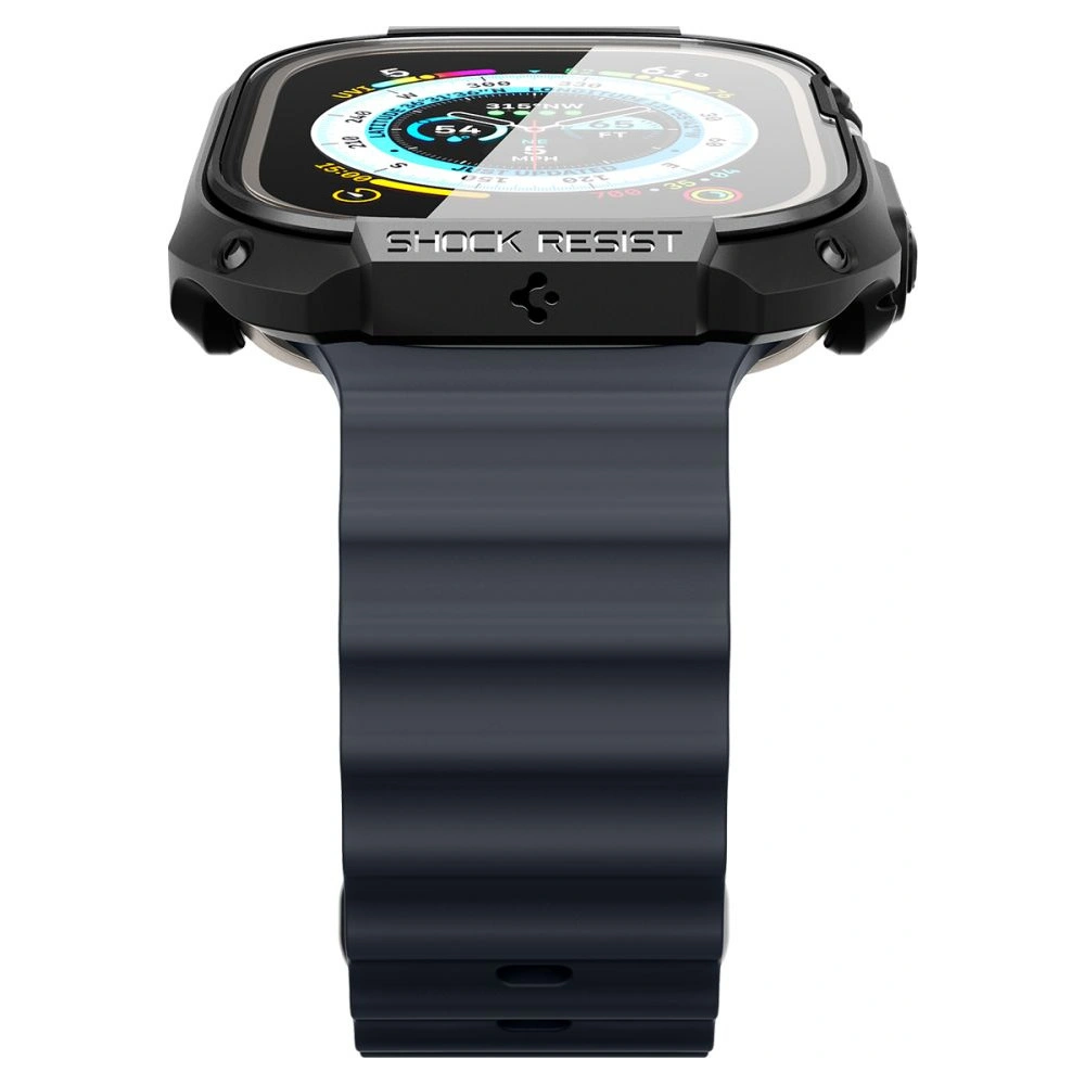 Hurtownia GSM - Case Spigen Tough Armor Apple Watch Ultra 49mm Schwarz - SPN2603 - {ean13} - Hurt