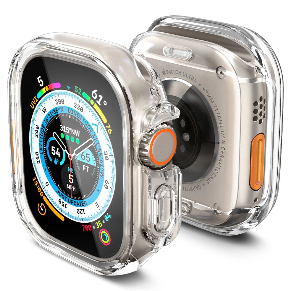 Wholesale Case Spigen Ultra Hybrid Apple Watch Ultra 49mm Crystal Clear - SPN2604 - {ean13} - Hurt