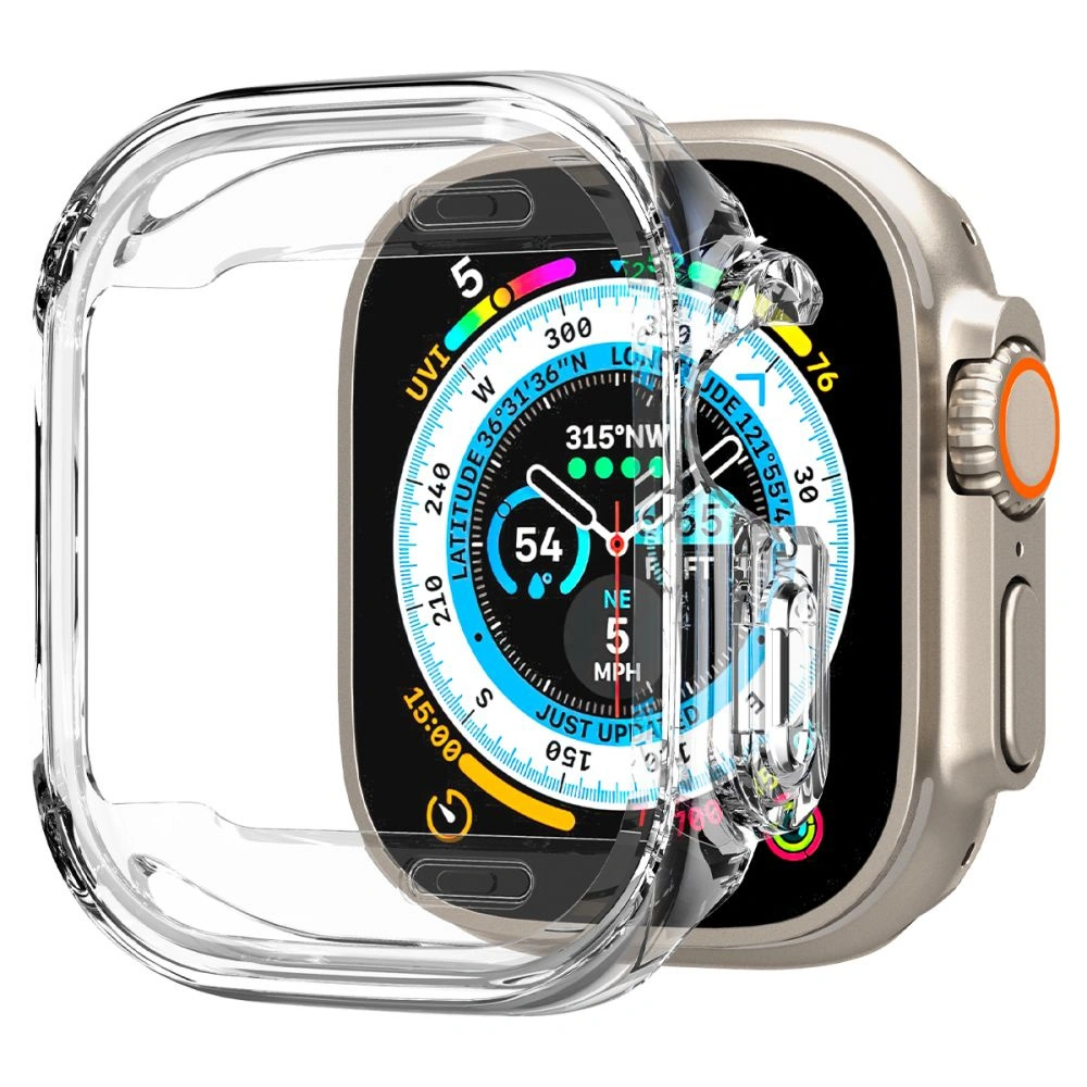 Wholesale Case Spigen Ultra Hybrid Apple Watch Ultra 49mm Crystal Clear - SPN2604 - {ean13} - Hurt