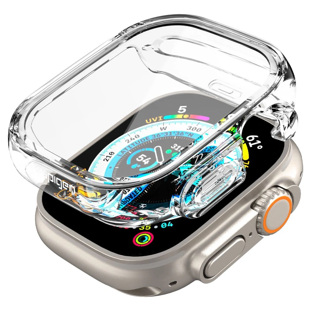 Wholesale Case Spigen Ultra Hybrid Apple Watch Ultra 49mm Crystal Clear - SPN2604 - {ean13} - Hurt