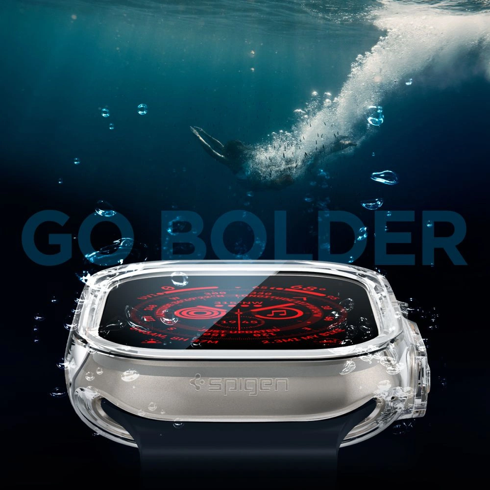 Wholesale Case Spigen Ultra Hybrid Apple Watch Ultra 49mm Crystal Clear - SPN2604 - {ean13} - Hurt