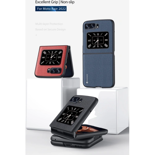 Etui Dux Ducis Fino Motorola Razr 2022 czarne