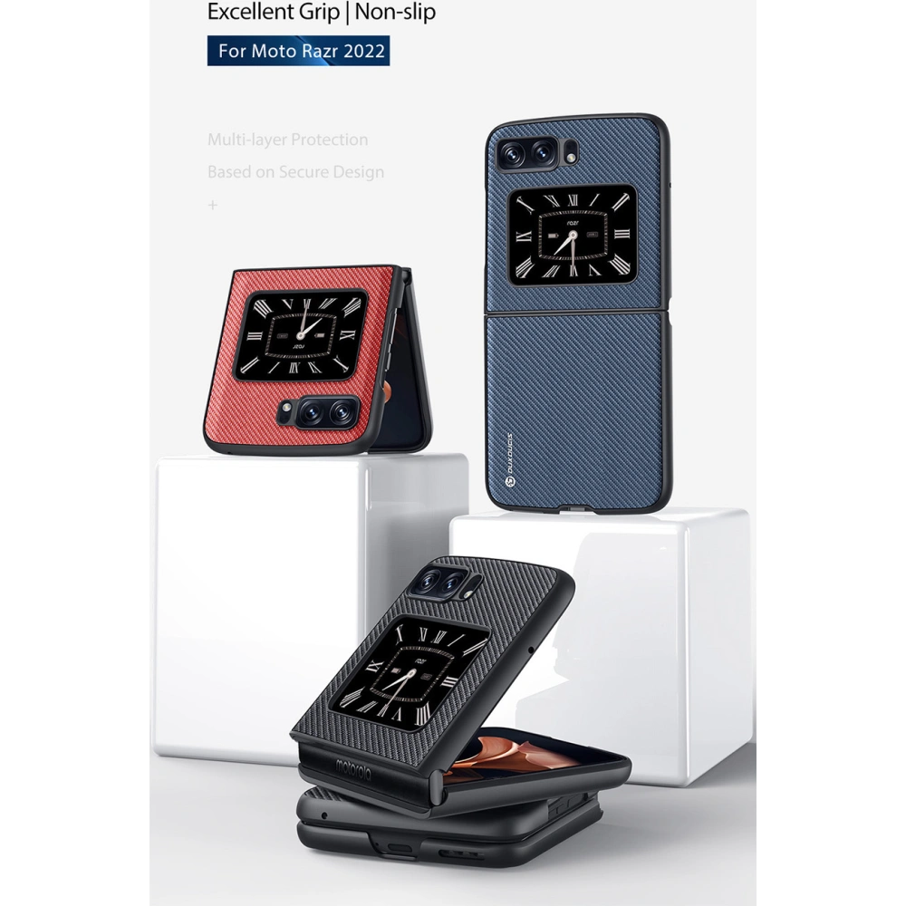 Hurtownia GSM - Dux Ducis Fino Etui für Motorola Razr 2022 schwarz - DDS1448 - {ean13} - Hurt