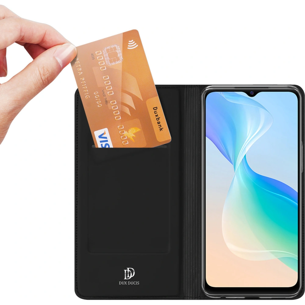 Hurtownia GSM - Etui Dux Ducis Skin Pro Vivo Y35/Y22/Y22s negru - DDS1449 - {ean13} - Hurt