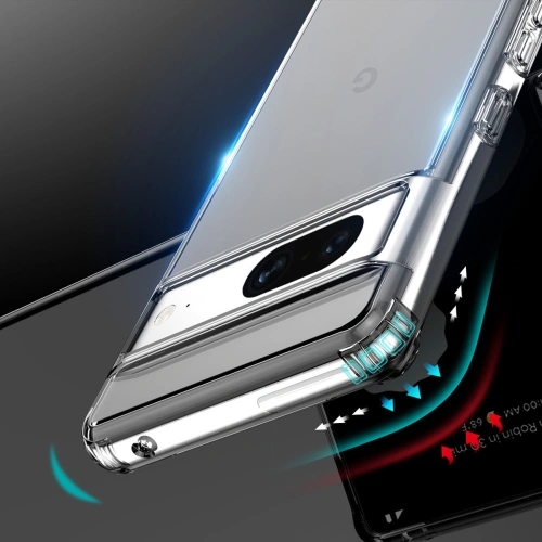 Etui Dux Ducis Clin Google Pixel 7 przezroczyste