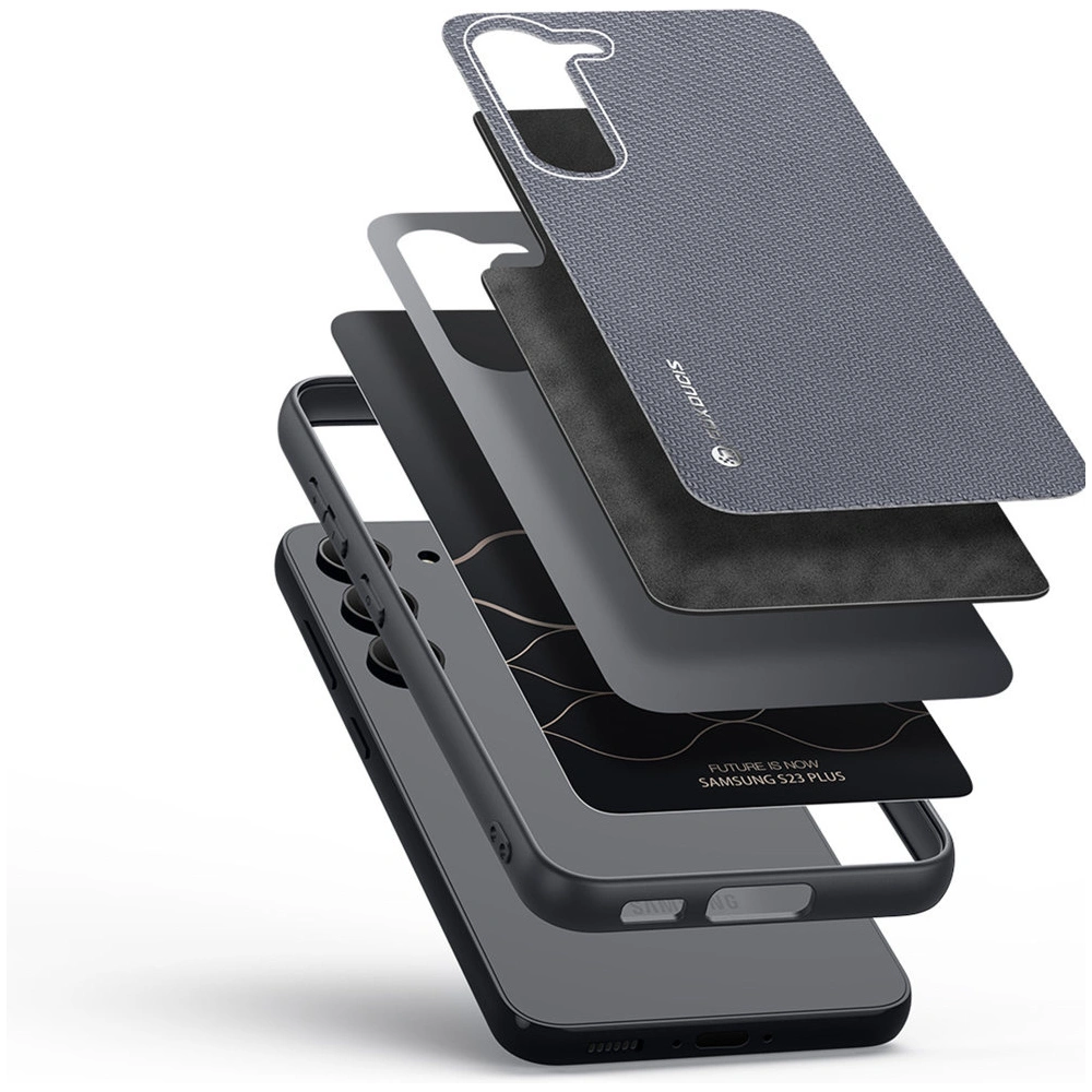 Hurtownia GSM - Dux Ducis Fino tok Samsung Galaxy S23+ Plus szürke - DDS1495 - {ean13} - Hurt