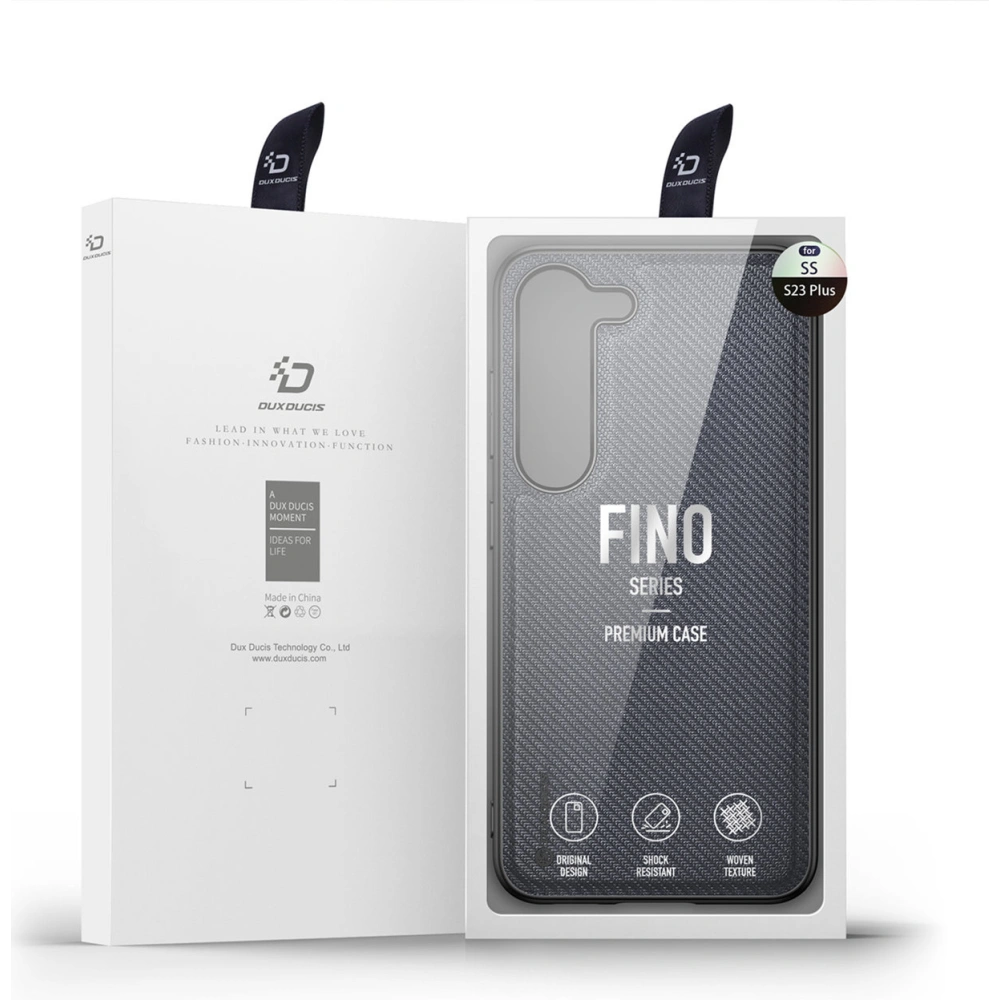 Hurtownia GSM - Etui Dux Ducis Fino Samsung Galaxy S23+ Plus gri - DDS1495 - {ean13} - Hurt