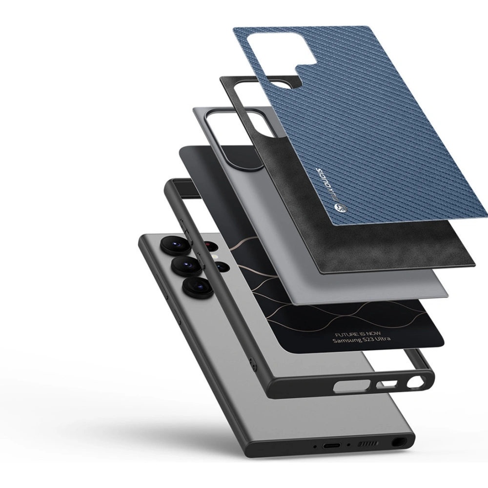 Hurtownia GSM - Etui Dux Ducis Fino Samsung Galaxy S23 Ultra modré - DDS1497 - {ean13} - Hurt
