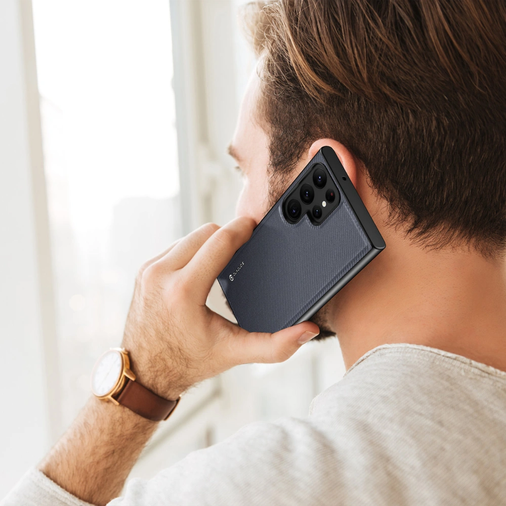 Dux Ducis Fino tok Samsung Galaxy S23 Ultra szürke
