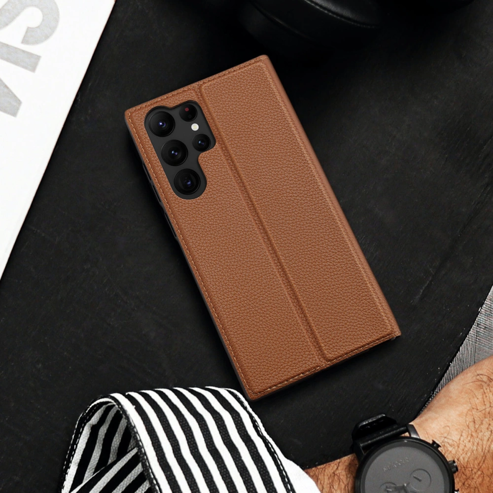 Hurtownia GSM - Case Dux Ducis Skin X2 Samsung Galaxy S23 Ultra braun - DDS1513 - {ean13} - Hurt
