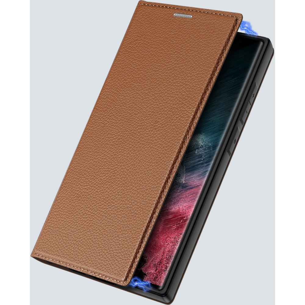 Hurtownia GSM - Case Dux Ducis Skin X2 Samsung Galaxy S23 Ultra braun - DDS1513 - {ean13} - Hurt