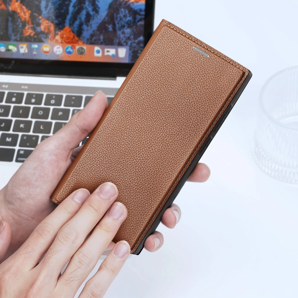 Hurtownia GSM - Etui Dux Ducis Skin X2 Samsung Galaxy S23 Ultra hnědé - DDS1513 - {ean13} - Hurt