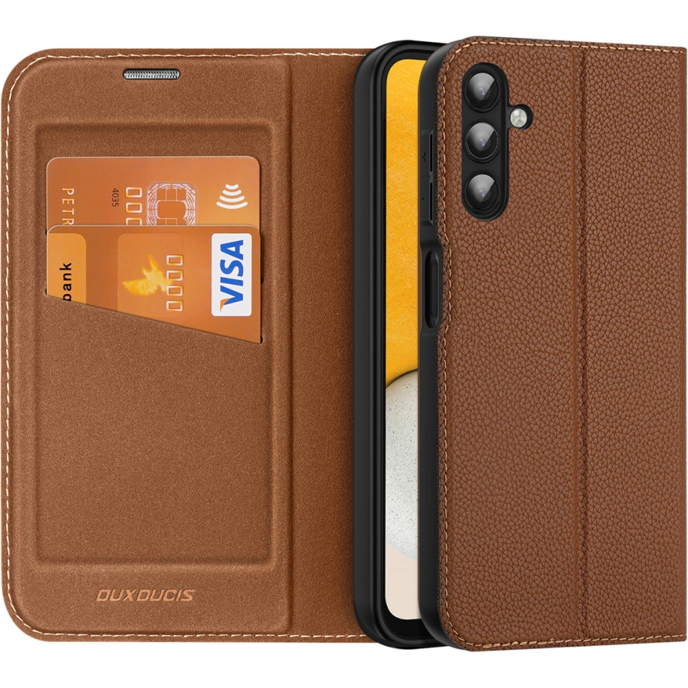 Hurtownia GSM - Etui Dux Ducis Skin X2 Samsung Galaxy A14 5G brązowe - DDS1516 - {ean13} - Hurt