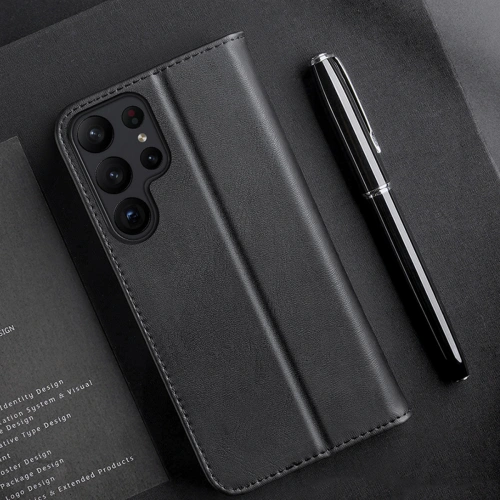 Etui Dux Ducis Hivo Samsung Galaxy S23 brązowe