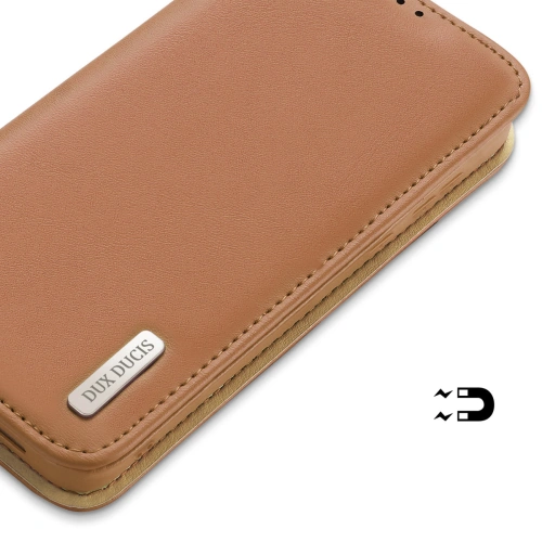 Etui Dux Ducis Hivo Samsung Galaxy S23+ Plus brązowe