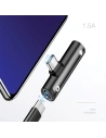 Hurtownia GSM - Adaptér USAMS AU07 2w1 USB-C/USB-C + mini jack 3,5mm modrý/blue (US-SJ277) - USA821 - {ean13} - Hurt