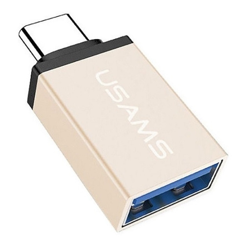 Usams Distributor - 6958444920818 - USA823 - USAMS Adapter USB-C - USB OTG 3.1 gold (US-SJ028) - B2B homescreen