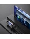 Hurtownia GSM - Automobilová nabíječka USAMS 2xUSB C23 36W Rychlé nabíjení do auta transparentní černá (US-CC122) - USA825 - {ean13} - Hurt