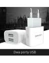 Hurtownia GSM - Încărcător de rețea USAMS 2xUSB 2,4A alb/white Fast Charging (US-CC023) - USA826 - {ean13} - Hurt