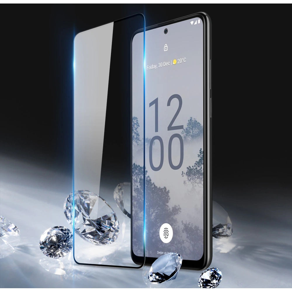 Hurtownia GSM - Sticlă călită Dux Ducis 10D Sticlă Temperată Nokia X30 neagră - DDS1527 - {ean13} - Hurt