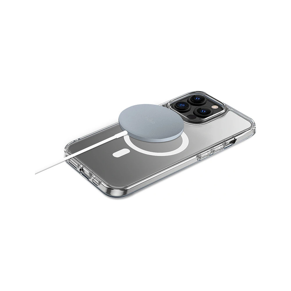 Hurtownia GSM - PURO vezeték nélküli töltő Magnetic töltőkábel USB-C MagSafe 15W (kék) - PUR625 - {ean13} - Hurt
