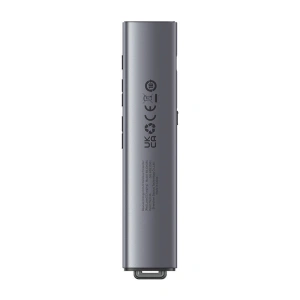 Hurtownia GSM - Pilot multifuncțional Baseus Orange Dot pentru prezentări, cu indicator laser roșu, reîncărcabil (gri) - BSU3877 - {ean13} - Hurt