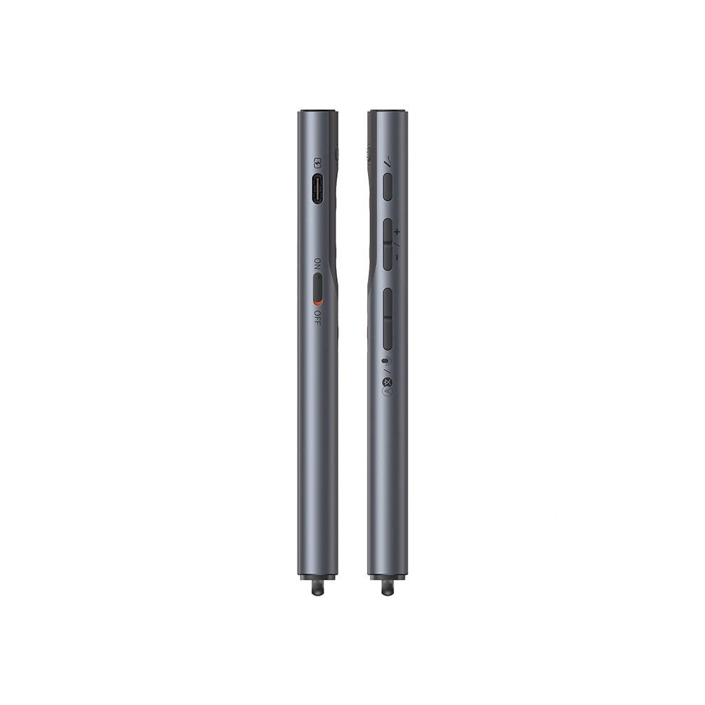 Hurtownia GSM - Multifunktionsfernbedienung Baseus Orange Dot für Präsentationen, mit rotem Laserzeiger, wiederaufladbar (grau) - BSU3877 - {ean13} - Hurt