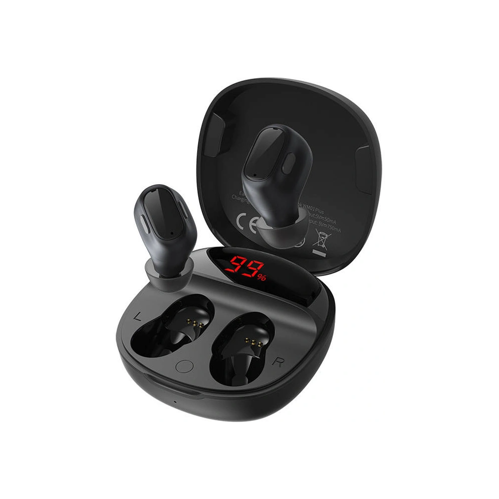 Hurtownia GSM - Sluchátka TWS Baseus Encok WM01 Plus (černé) - BSU3880 - {ean13} - Hurt