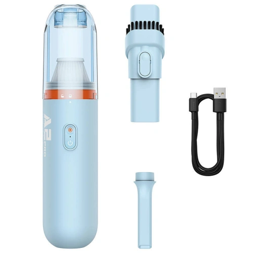 Bezprzewodowy odkurzacz samochodowy Baseus A2Pro 6000Pa (niebieski)