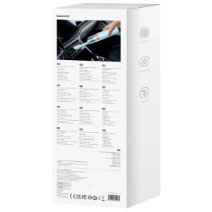 Hurtownia GSM - Bezdrátový automobilový vysavač Baseus A2Pro 6000Pa (modrý) - BSU3883 - {ean13} - Hurt