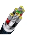 Hurtownia GSM - Kabel 3w1 Baseus Flash Series Ⅱ USB-USB-C/microUSB/Lightning 66W 1.2m (blau) - BSU3888 - {ean13} - Hurt