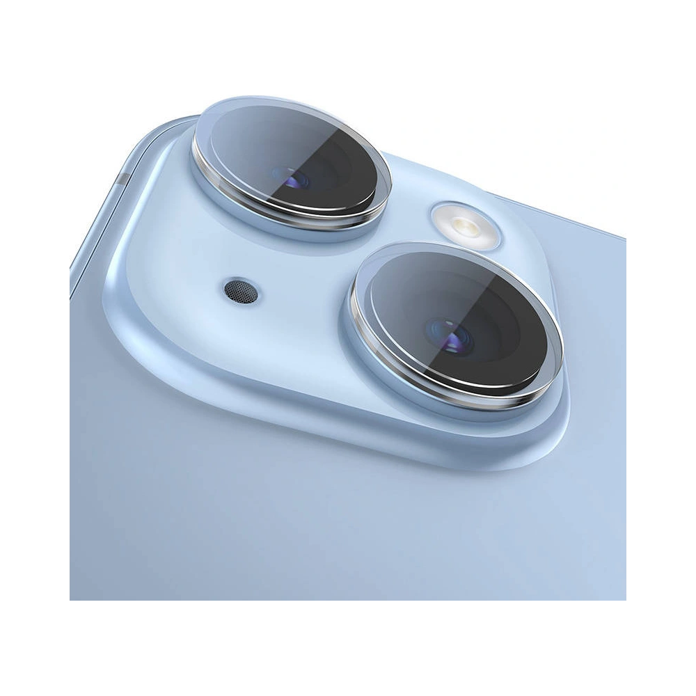 Hurtownia GSM - Sticlă securizată pentru obiectivul aparatului Baseus Lens 0.33mm Apple iPhone 14/14 Plus - BSU3892 - {ean13} - Hurt