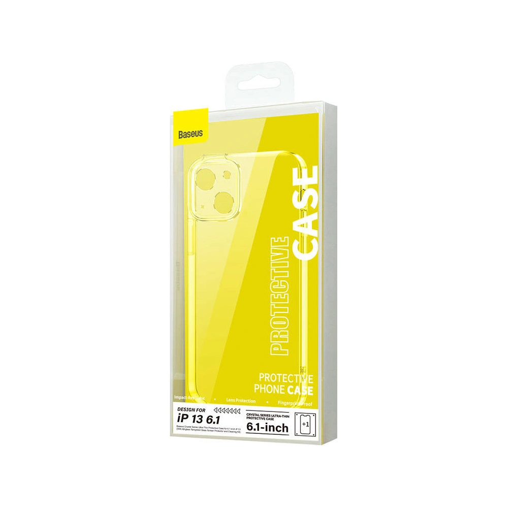 Hurtownia GSM - Tok + üveg Baseus Crystal Apple iPhone 13 - BSU3893 - {ean13} - Hurt