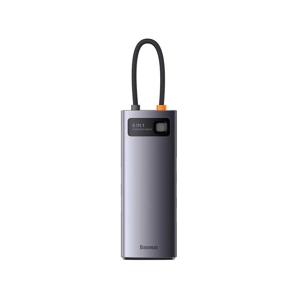 Hurtownia GSM - Hub Baseus StarJoy Series 8w1 USB-C - HDMI + 3 x USB 3.1 + USB-C PD + RJ45 + microSD/SD - BSU3895 - {ean13} - Hurt