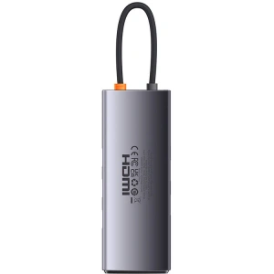 Hurtownia GSM - Hub Baseus StarJoy Sorozat 8w1 USB-C - HDMI + 3 x USB 3.1 + USB-C PD + RJ45 + microSD/SD - BSU3895 - {ean13} - Hurt