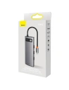 Hurtownia GSM - Hub Baseus StarJoy Series 8w1 USB-C - HDMI + 3 x USB 3.1 + USB-C PD + RJ45 + microSD/SD - BSU3895 - {ean13} - Hurt