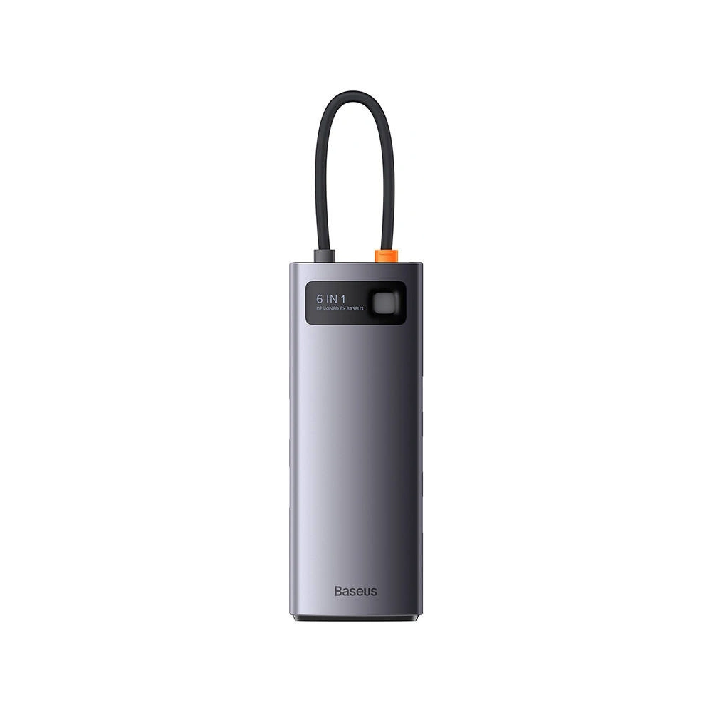Hurtownia GSM - Hub Baseus StarJoy Serie 6in1 USB-C - HDMI + 3 x USB 3.0 + USB-C PD + RJ45 - BSU3896 - {ean13} - Hurt