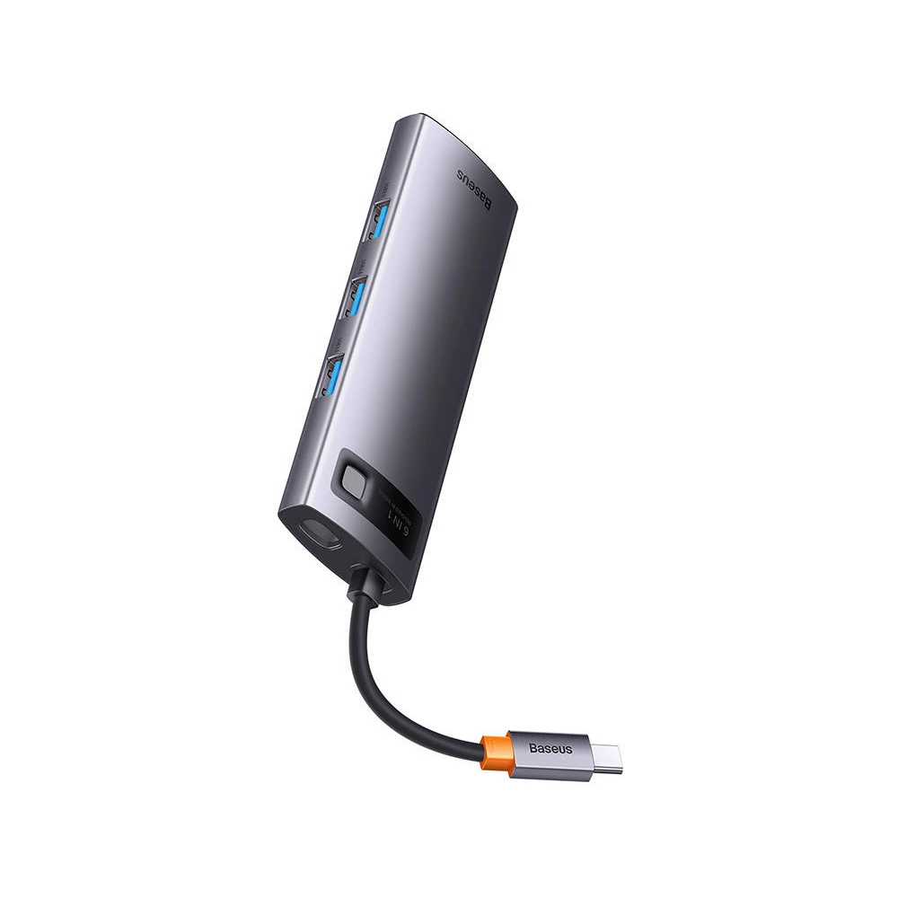 Hurtownia GSM - Hub Baseus StarJoy Serie 6in1 USB-C - HDMI + 3 x USB 3.0 + USB-C PD + RJ45 - BSU3896 - {ean13} - Hurt