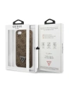 Wholesale Guess GUHCI8P4TPW Apple iPhone SE 2022/SE 2020/8/7 hardcase brown hardcase 4G Triangle Logo Cardslot - GUE2326 - {ean13} - Hurt