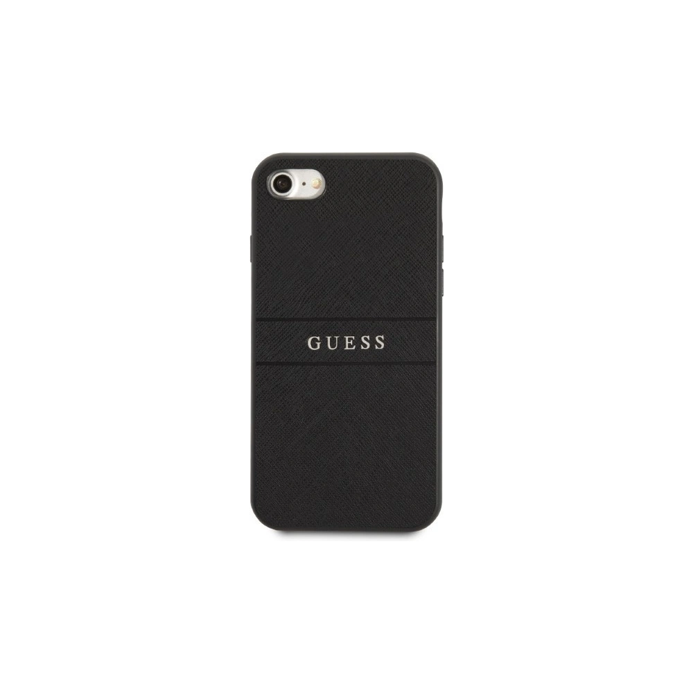Hurtownia GSM - Etui Guess GUHCI8PSASBBK Apple iPhone SE 2022/SE 2020/8/7 fekete Saffiano pánt - GUE2327 - {ean13} - Hurt