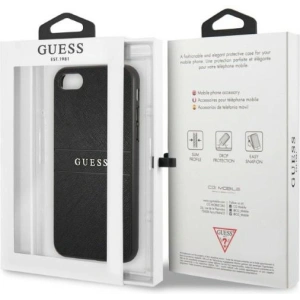 Hurtownia GSM - Etui Guess GUHCI8PSASBBK Apple iPhone SE 2022/SE 2020/8/7 fekete Saffiano pánt - GUE2327 - {ean13} - Hurt