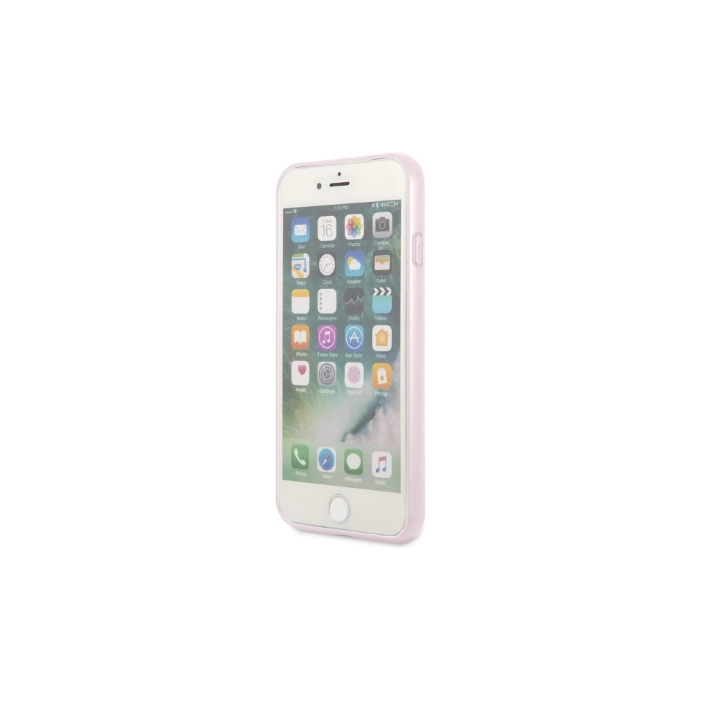 Wholesale Guess GUHCI8PSASBPU Apple iPhone SE 2022/SE 2020/8/7 hardcase purple Saffiano Hot Stamp & Metal Logo - GUE2328 - {ean13} - Hurt
