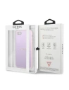 Wholesale Guess GUHCI8PSASBPU Apple iPhone SE 2022/SE 2020/8/7 hardcase purple Saffiano Hot Stamp & Metal Logo - GUE2328 - {ean13} - Hurt