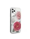 Hurtownia GSM - Etui Guess GUHCN58ROSTRT Apple iPhone 11 Pro transparentní tvrdý kryt Flower Desire Pink & White Rose - GUE2330 - {ean13} - Hurt